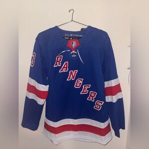 Blue Rangers Hockey Jersey